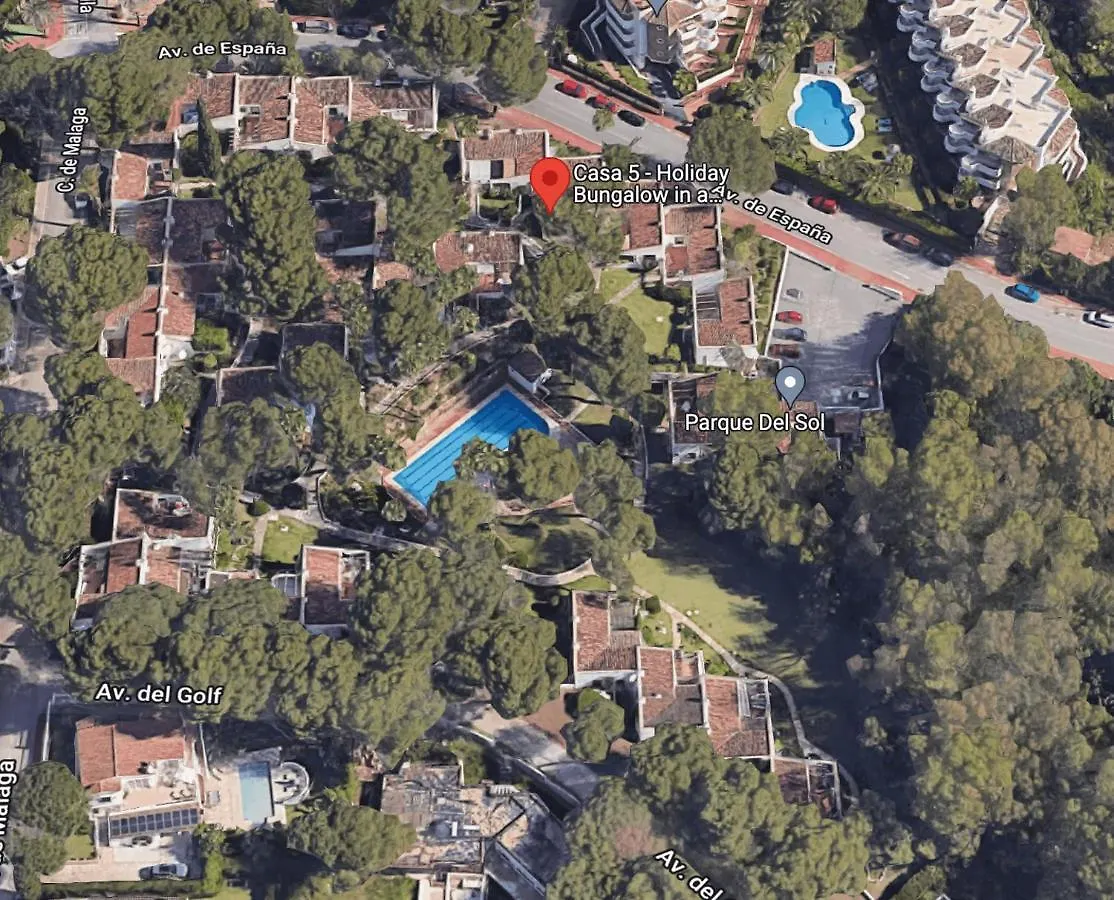 Bungalow With Large Terrace In A Quiet Park - Beach Nearby Sitio de Calahonda Spain